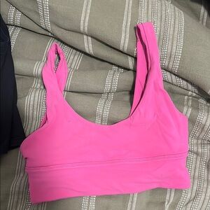 Lululemon pink align bra